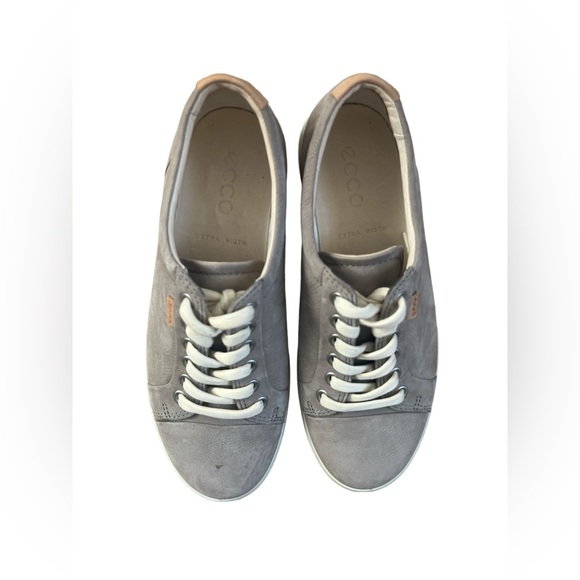 ECCO Sneakers Soft 7 Women’s Size 7 Grey Rose Extra Width - Picture 6 of 15